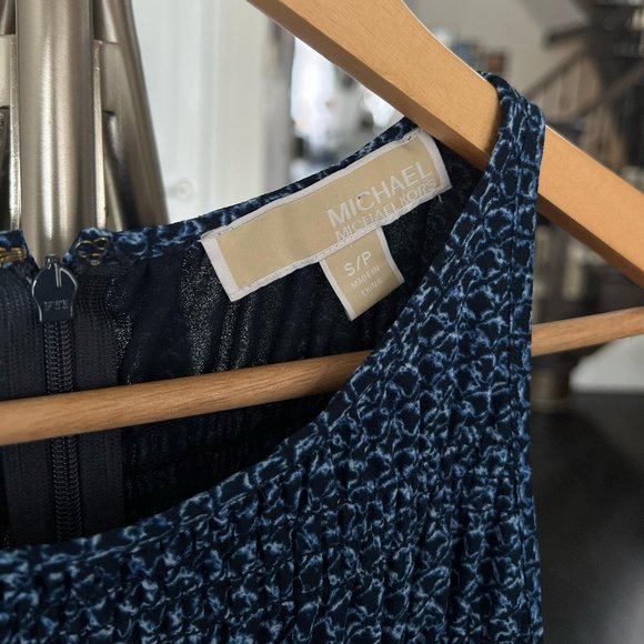 Stunning Blue Michael Kors Dress - Small - Picture 5 of 6